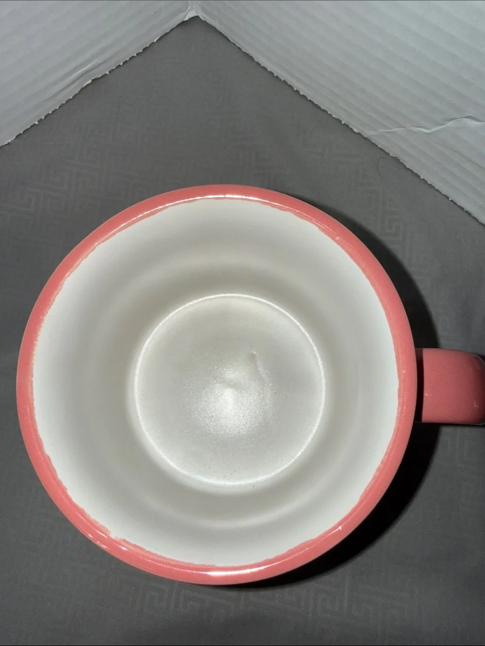 Belle Maison Mama Llama Pink Accent Ceramic Camper Coffee Mug Pink Handle & Rim - Picture 5 of 10